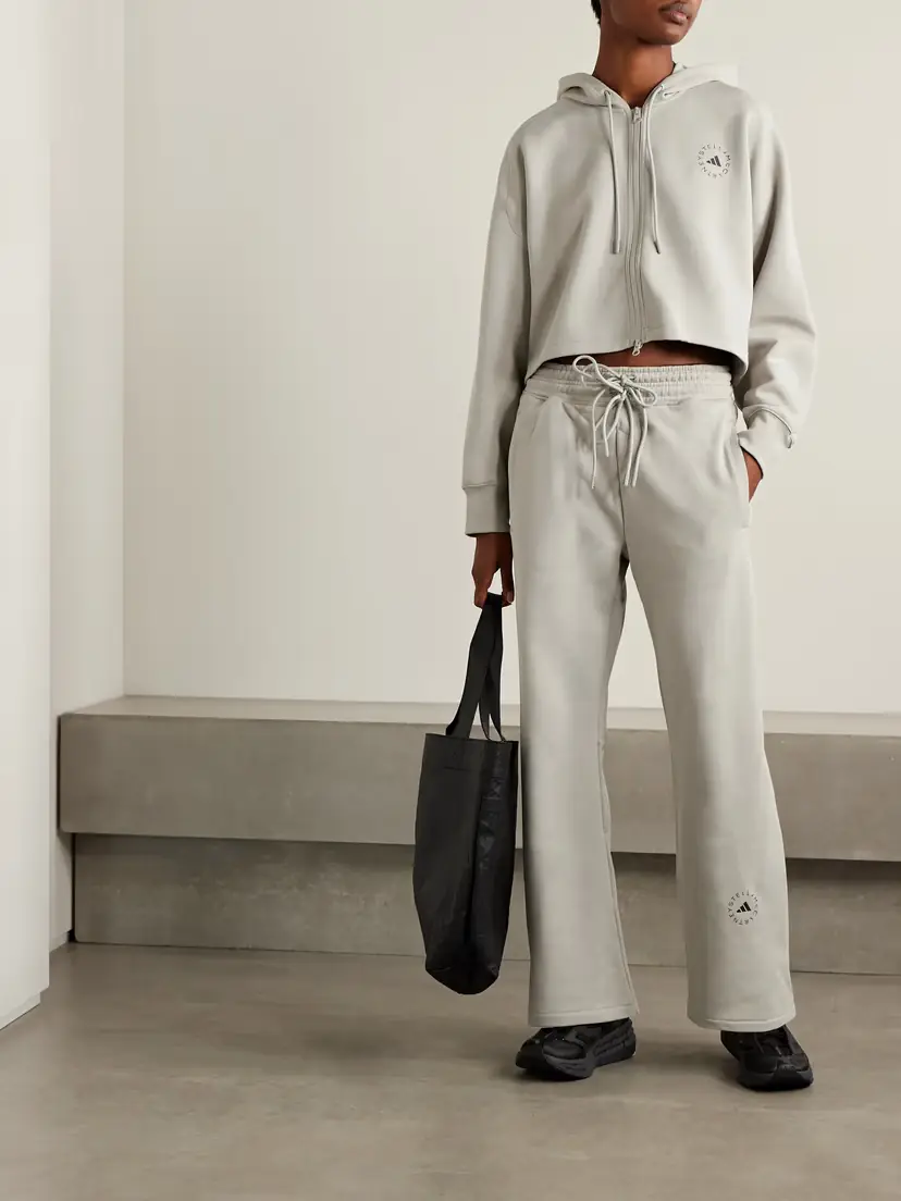 adidas by Stella McCartney Organic Cotton-jersey Track Pants | Thumbnail 2 adidas by Stella McCartney Organic Cotton-jersey Track Pants | Thumbnail 2