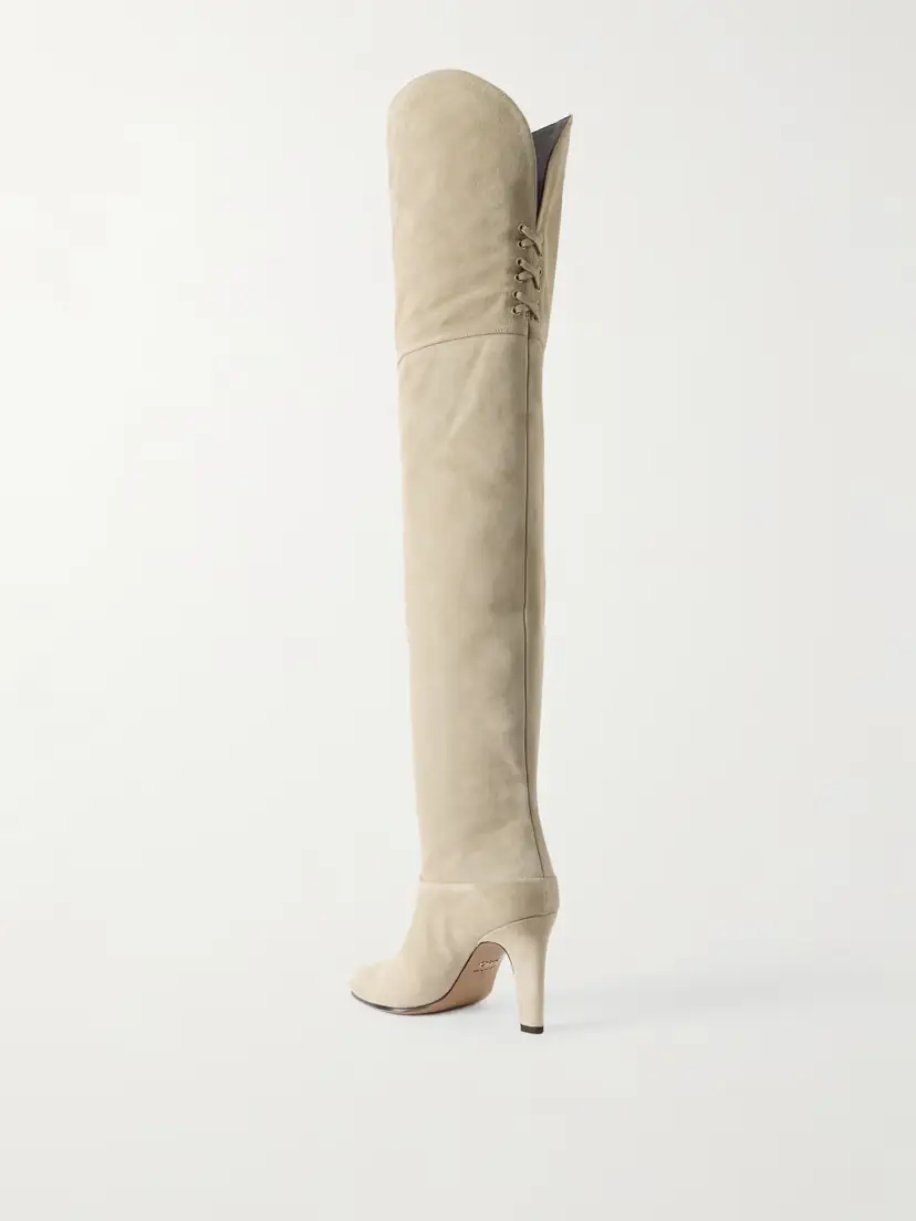 Chloé Eve Suede Over-the-knee Boots | Thumbnail 3