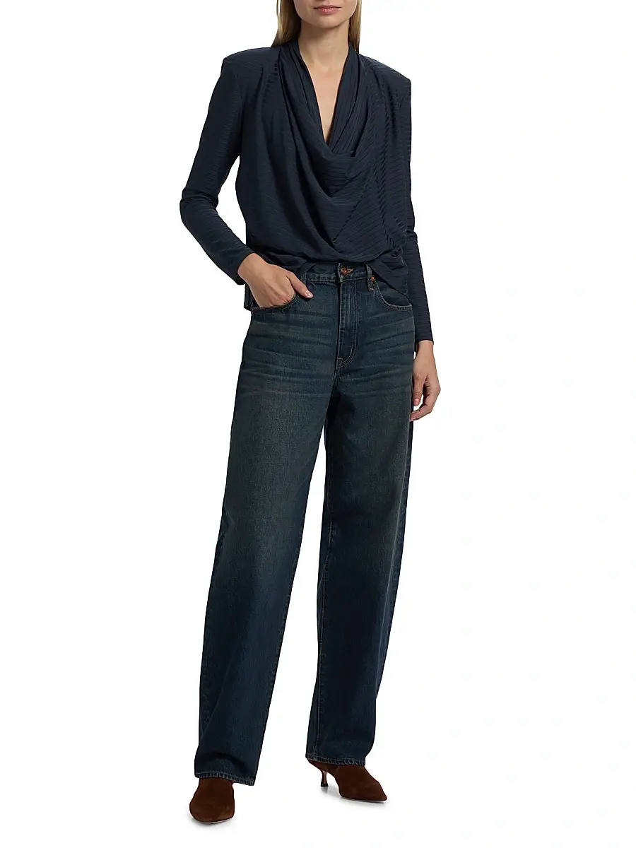 SLVRLAKE Women's Ella Baggy-Fit Barrel-Leg Jeans | Thumbnail 2 SLVRLAKE Women's Ella Baggy-Fit Barrel-Leg Jeans | Thumbnail 2