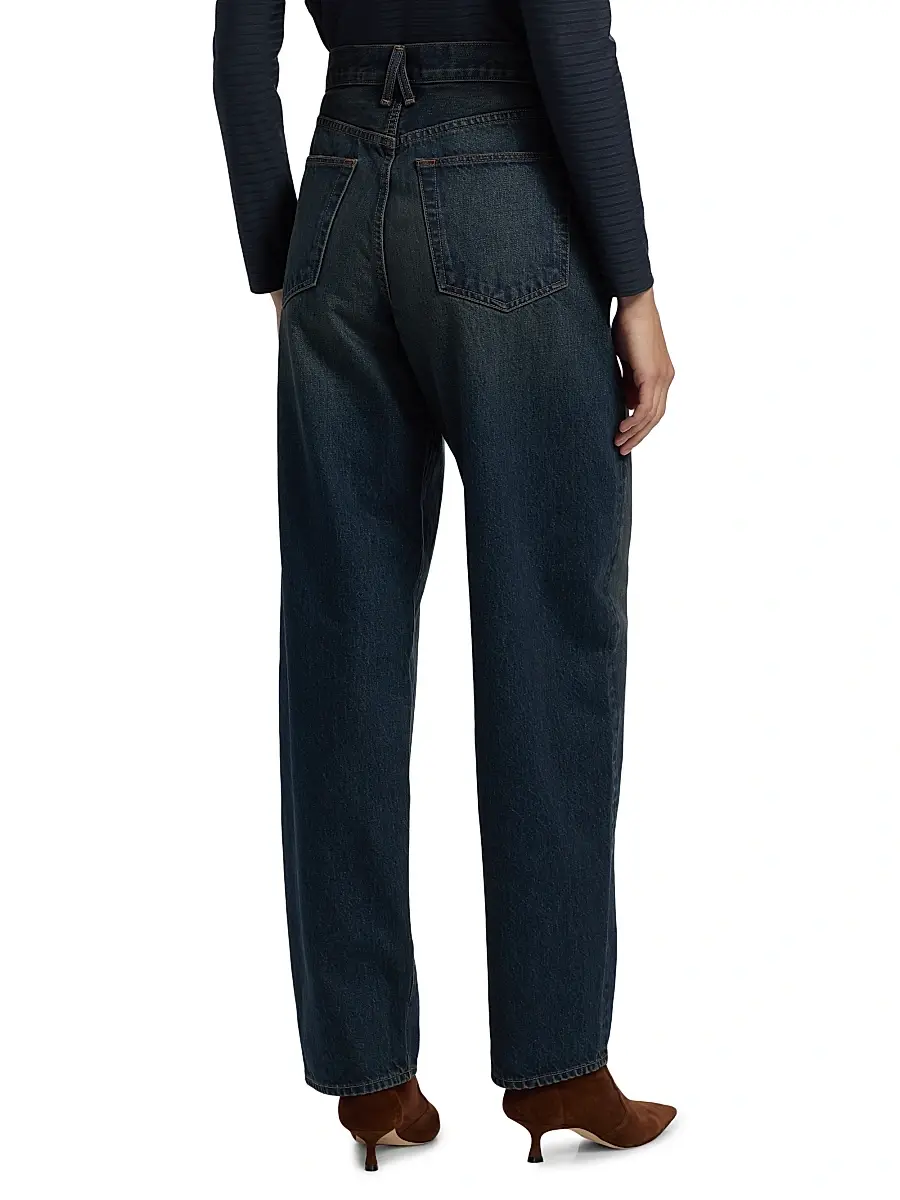 SLVRLAKE Women's Ella Baggy-Fit Barrel-Leg Jeans | Thumbnail 5 SLVRLAKE Women's Ella Baggy-Fit Barrel-Leg Jeans | Thumbnail 5