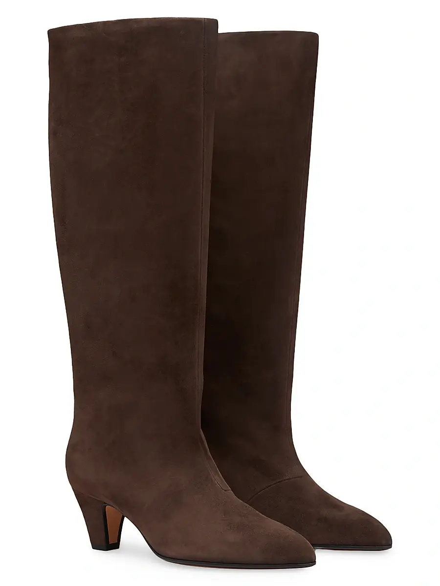 BALLY Women's Main Arval Suede Knee-High Boots | Thumbnail 2 BALLY Women's Main Arval Suede Knee-High Boots | Thumbnail 2