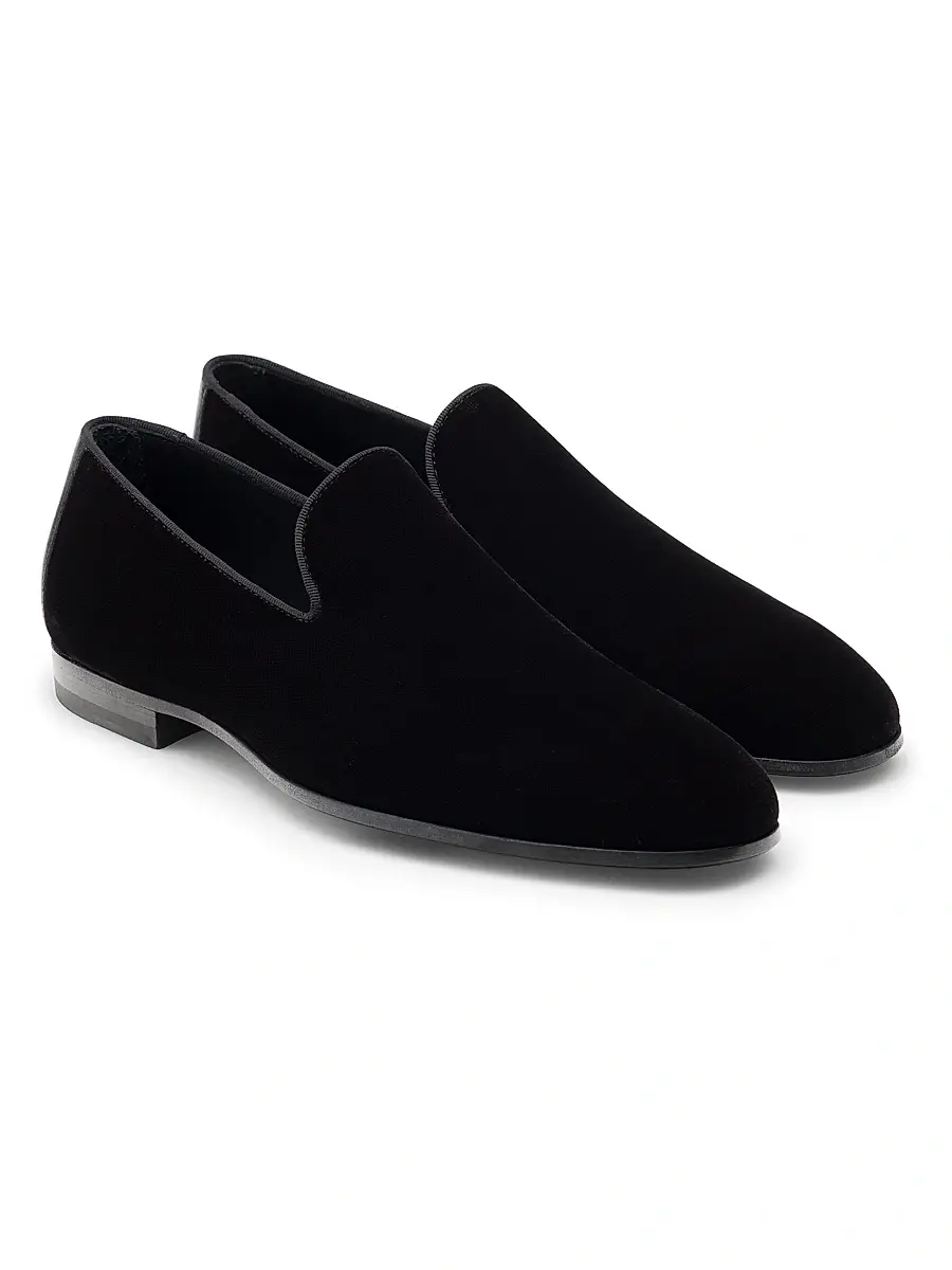 Magnanni Men's Jareth Velvet Loafers | Thumbnail 2 Magnanni Men's Jareth Velvet Loafers | Thumbnail 2