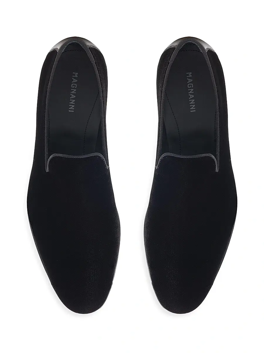 Magnanni Men's Jareth Velvet Loafers | Thumbnail 3 Magnanni Men's Jareth Velvet Loafers | Thumbnail 3