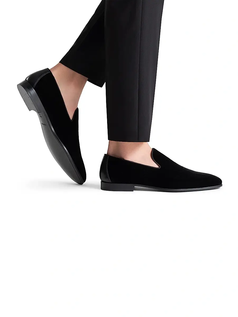 Magnanni Men's Jareth Velvet Loafers | Thumbnail 5 Magnanni Men's Jareth Velvet Loafers | Thumbnail 5