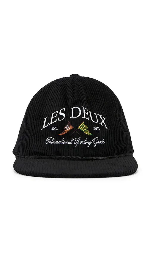 Les Deux Ivy League Corduroy Cap