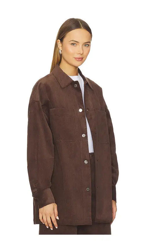 SEROYA April Corduroy Shacket | Thumbnail 2 SEROYA April Corduroy Shacket | Thumbnail 2
