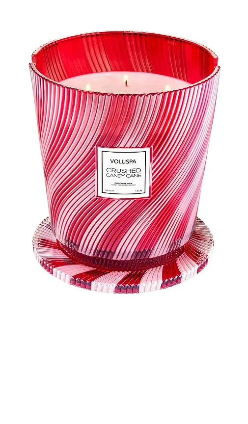 Voluspa Crushed Candy Cane 5-Wick Hearth Candle | Thumbnail 2 Voluspa Crushed Candy Cane 5-Wick Hearth Candle | Thumbnail 2