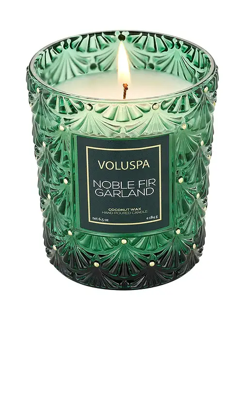 Voluspa Noble Fir Garland Candle | Thumbnail 2