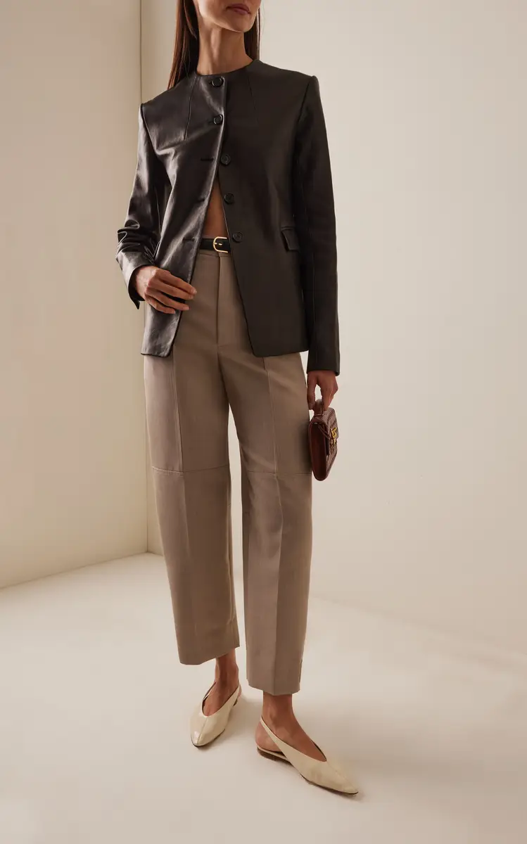 Bottega Veneta Wool-Twill Trousers | Thumbnail 2
