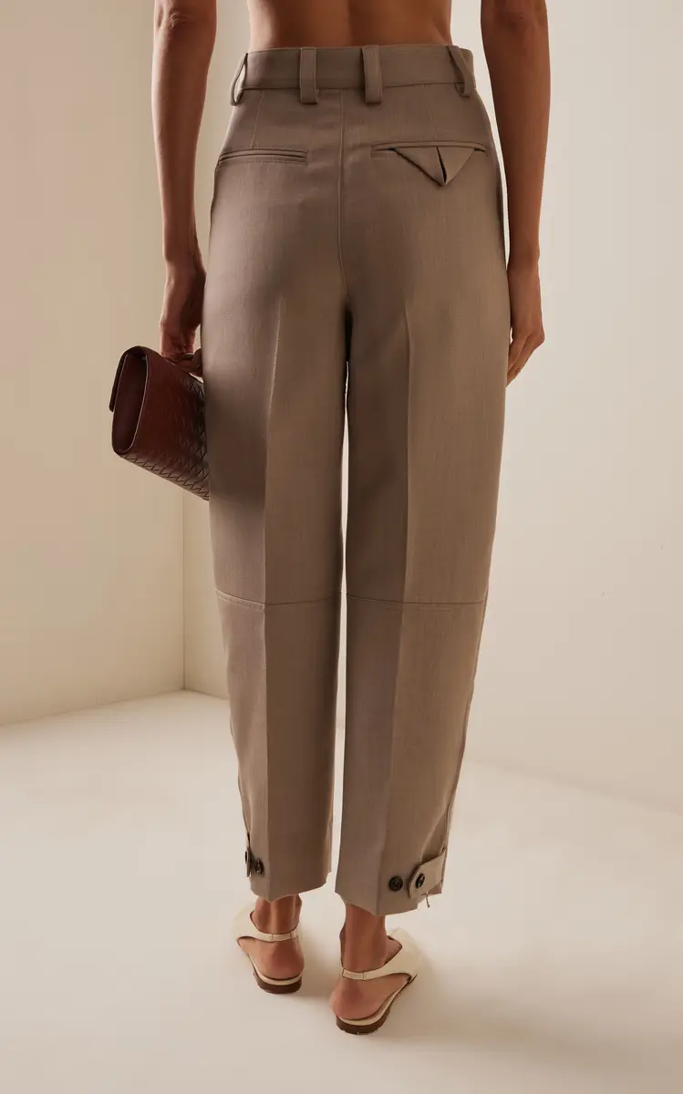 Bottega Veneta Wool-Twill Trousers | Thumbnail 4