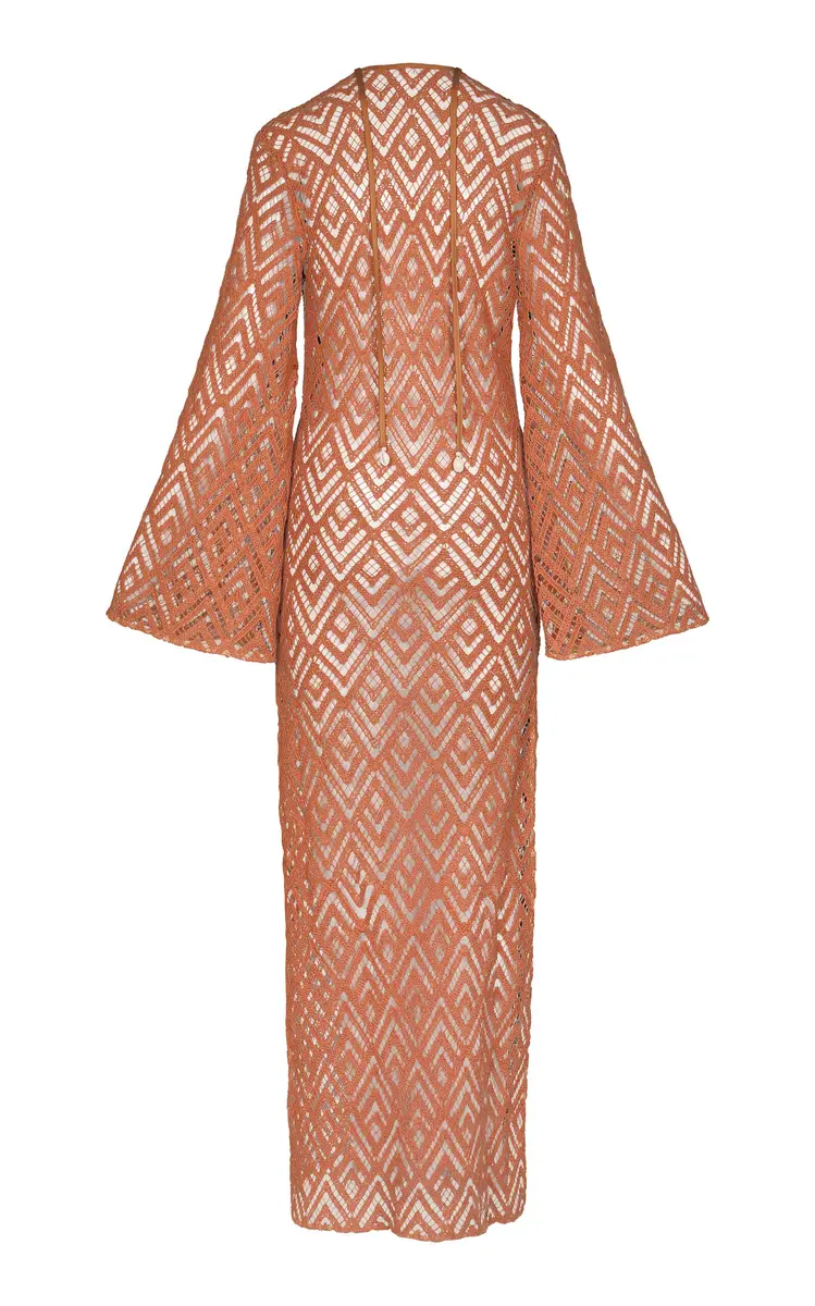 Johanna Ortiz Wild Savannah Crocheted Cotton Maxi Tunic Dress | Thumbnail 5 Johanna Ortiz Wild Savannah Crocheted Cotton Maxi Tunic Dress | Thumbnail 5