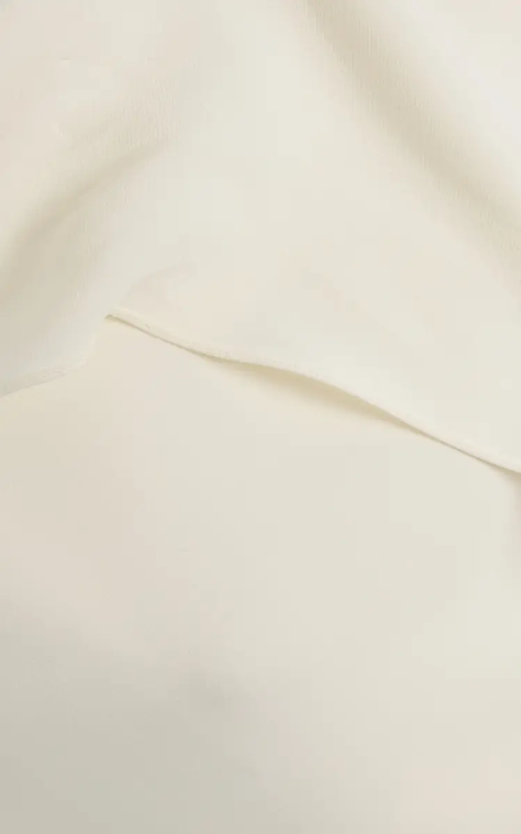 Oscar de la Renta Sash-Detailed Silk-Georgette Top | Thumbnail 6