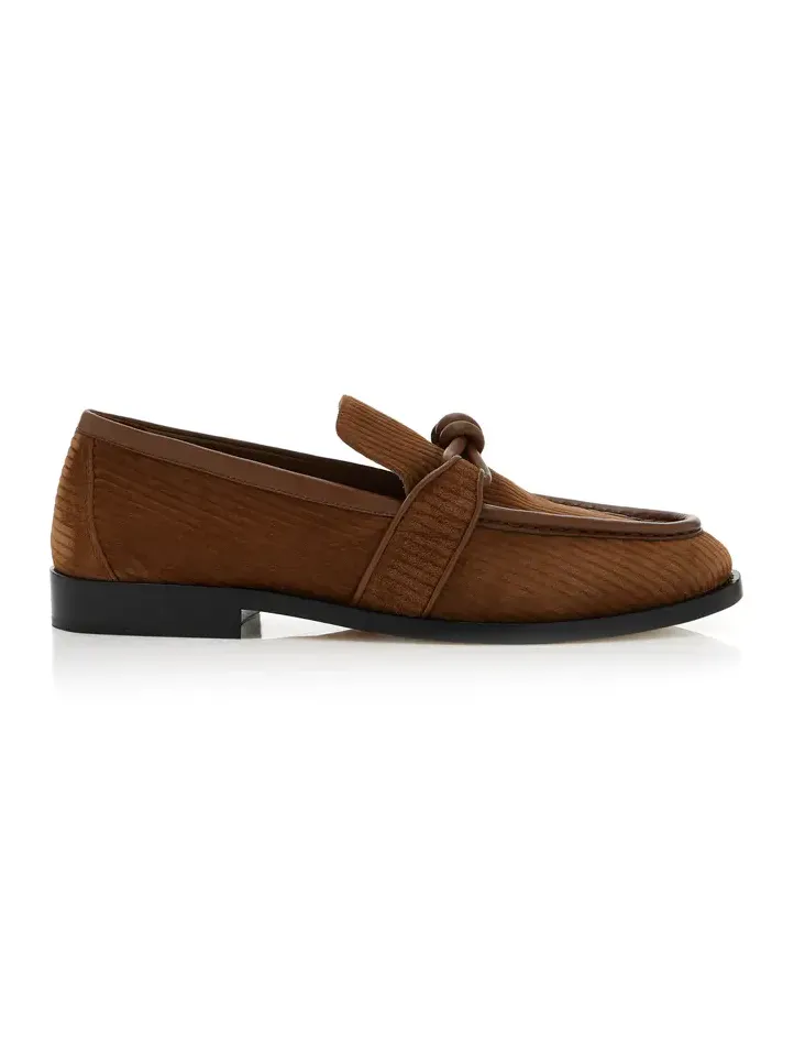 Astaire Knot Suede Loafers Astaire Knot Suede Loafers