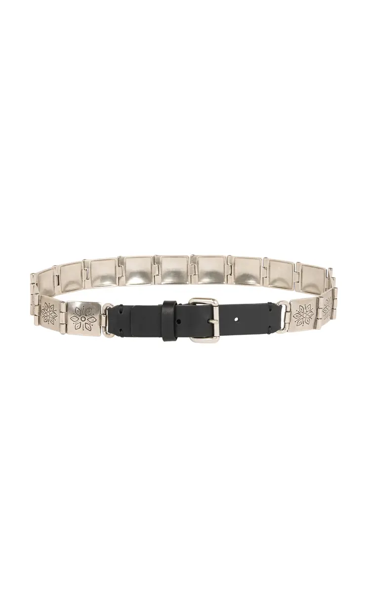 Etro Metal and Leather Belt | Thumbnail 3 Etro Metal and Leather Belt | Thumbnail 3