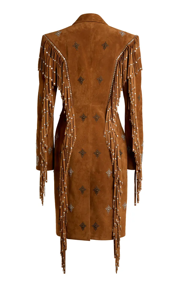 Etro Embellished Suede Coat | Thumbnail 5