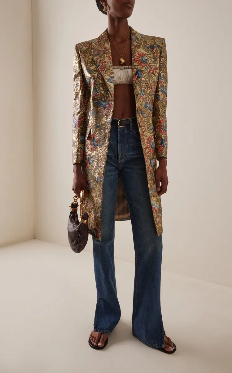 Etro Lightweight Brocade Coat | Thumbnail 2