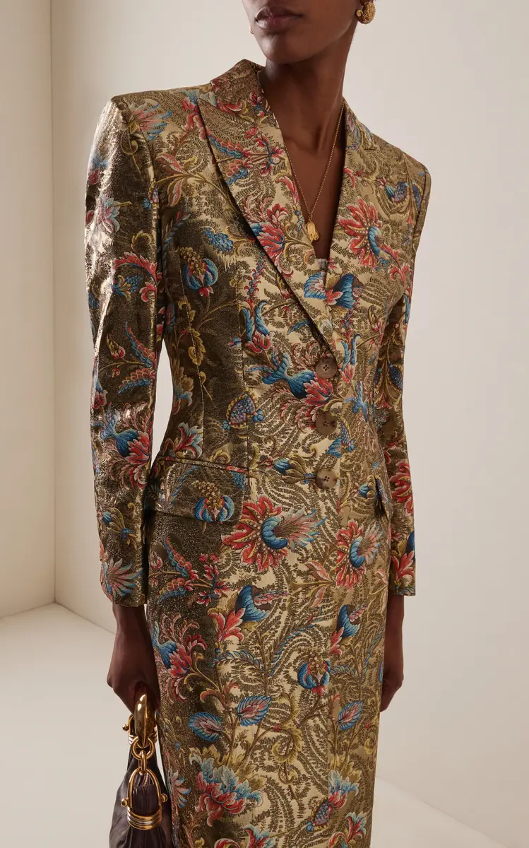 Etro Lightweight Brocade Coat | Thumbnail 3