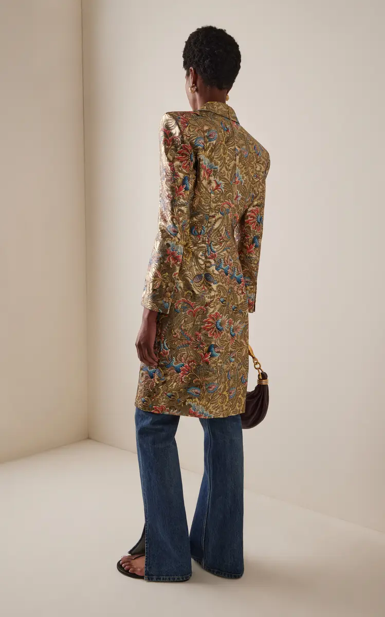 Etro Lightweight Brocade Coat | Thumbnail 4