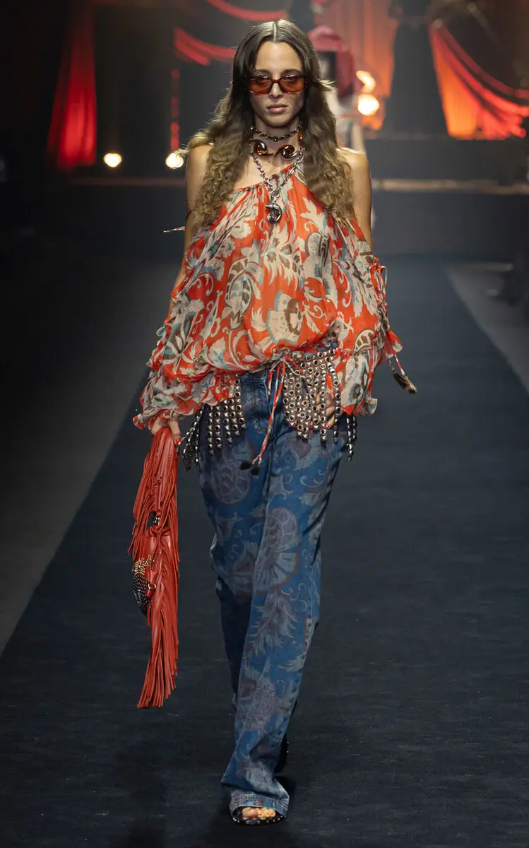 Etro Printed Rigid Low-Rise Straight-Leg Jeans | Thumbnail 2