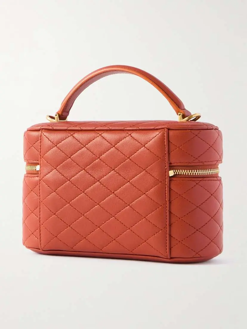 Saint Laurent Gaby Vanity Mini Quilted Leather Shoulder Bag | Thumbnail 3