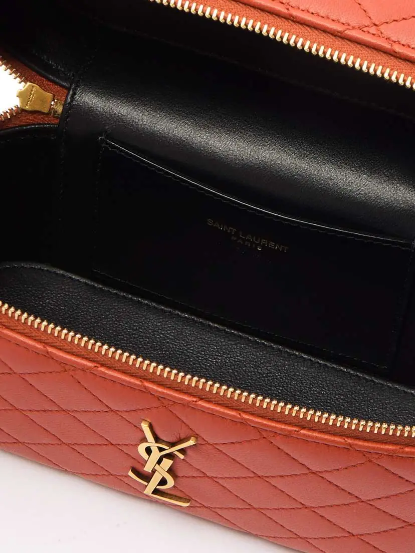 Saint Laurent Gaby Vanity Mini Quilted Leather Shoulder Bag | Thumbnail 5