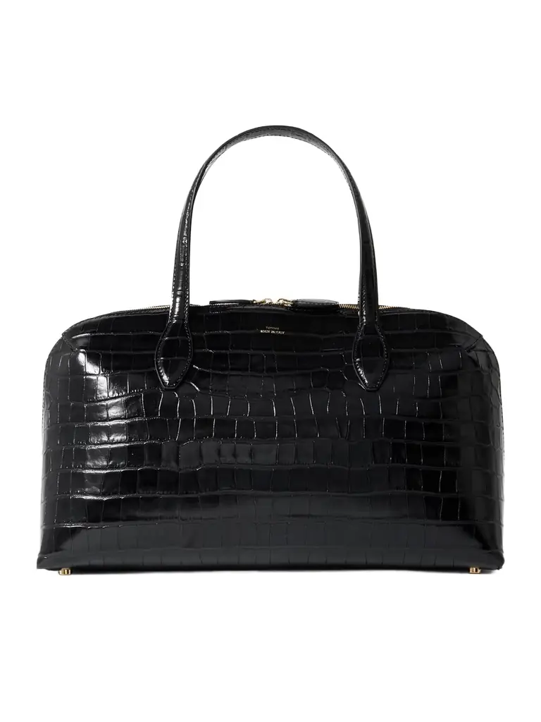 TOTEME Croc-effect Leather Tote | Image 1 TOTEME Croc-effect Leather Tote | Image 1