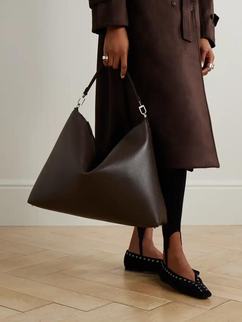 TOTEME Bevel Large Textured-leather Tote | Thumbnail 2