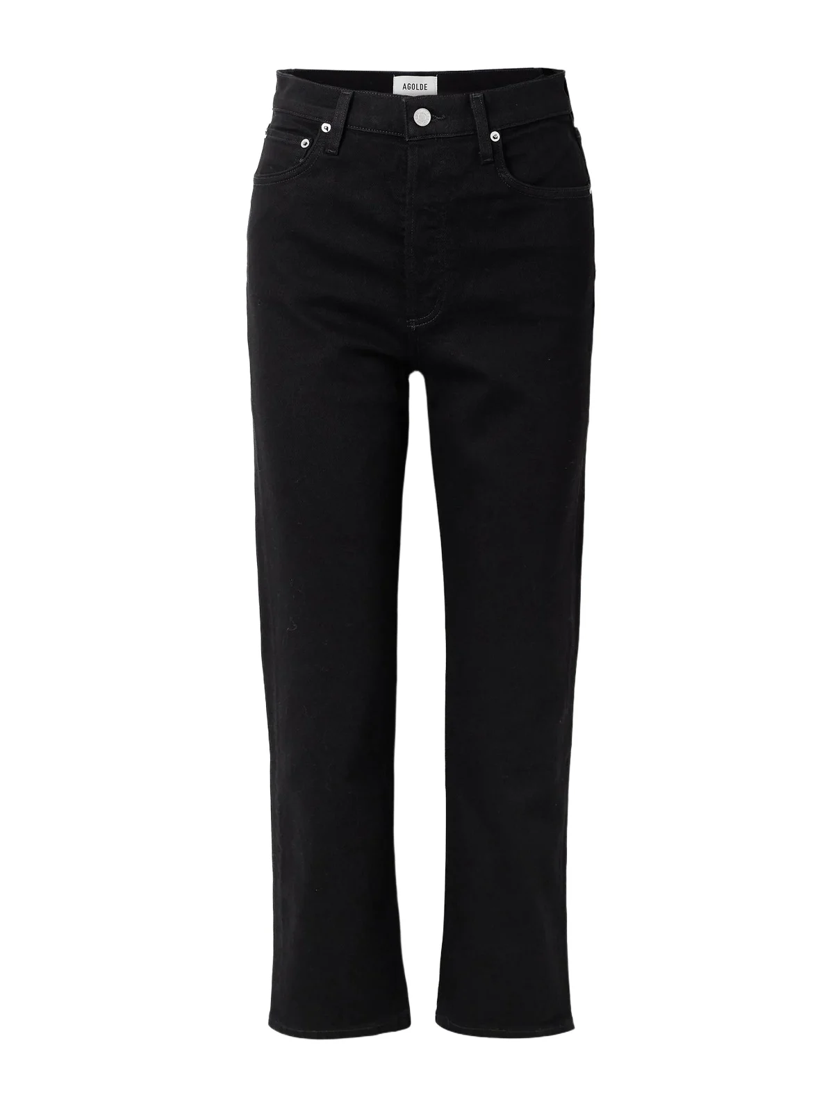 90's Pinch Waist Crop High-rise Straight-leg Jeans 90's Pinch Waist Crop High-rise Straight-leg Jeans