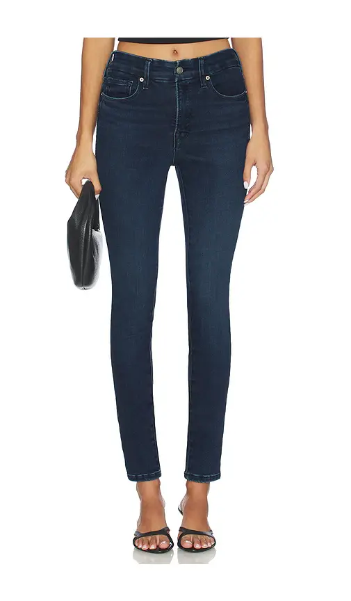 Good American Soft Tech Good Legs Skinny Jeans | Image 1 Good American Soft Tech Good Legs Skinny Jeans | Image 1