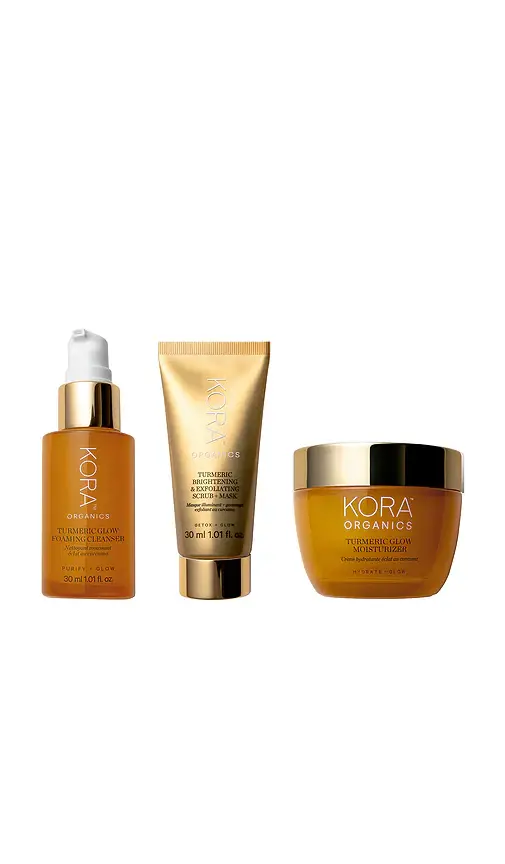 KORA Organics Turmeric Brightening Trio