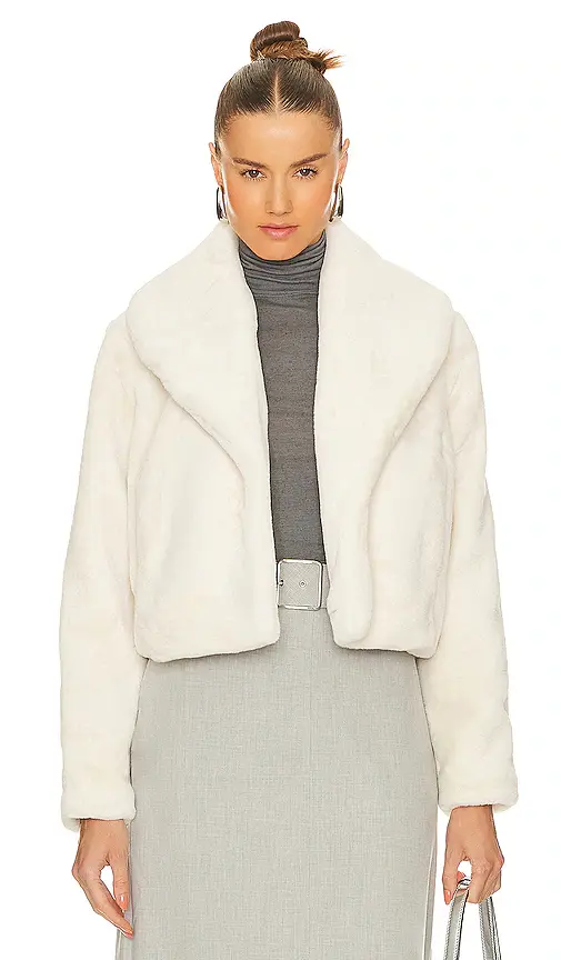 BLANKNYC Faux Fur Jacket