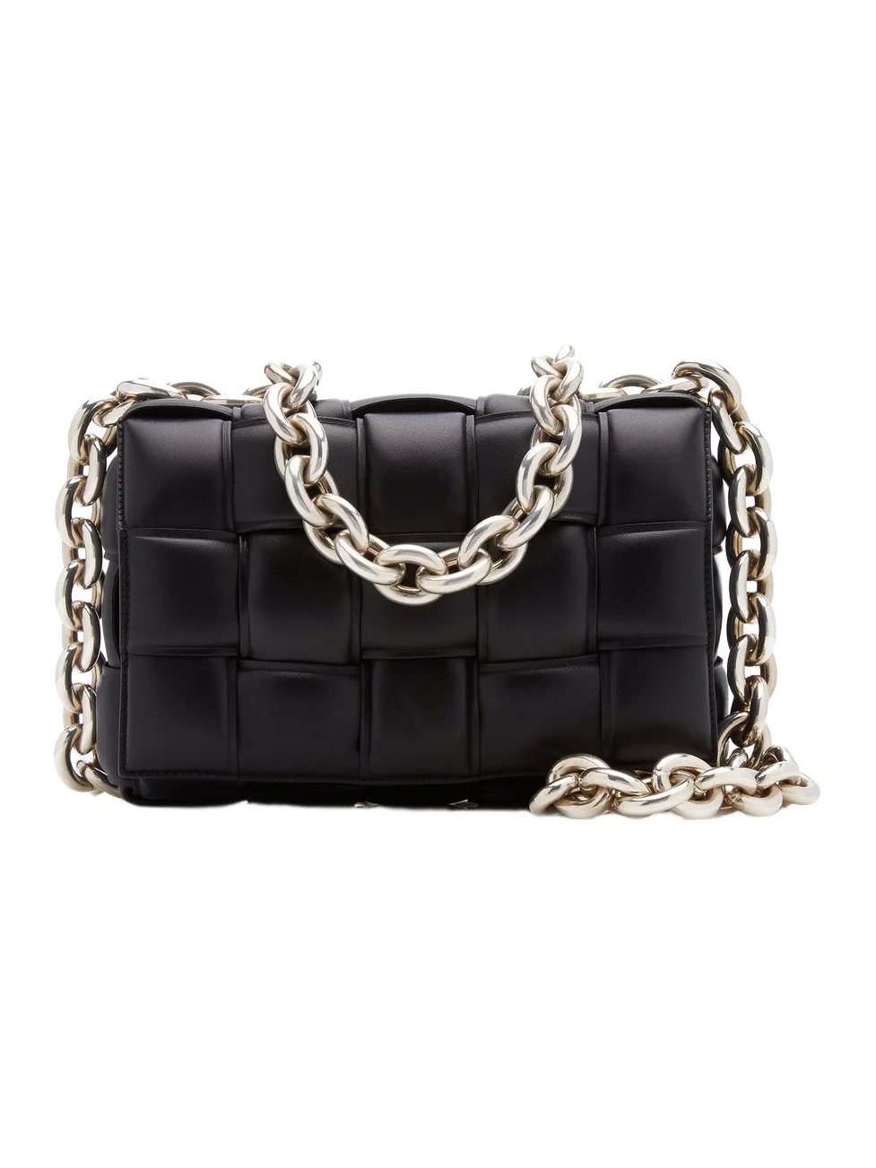 The Chain Padded Cassette Leather Bag
