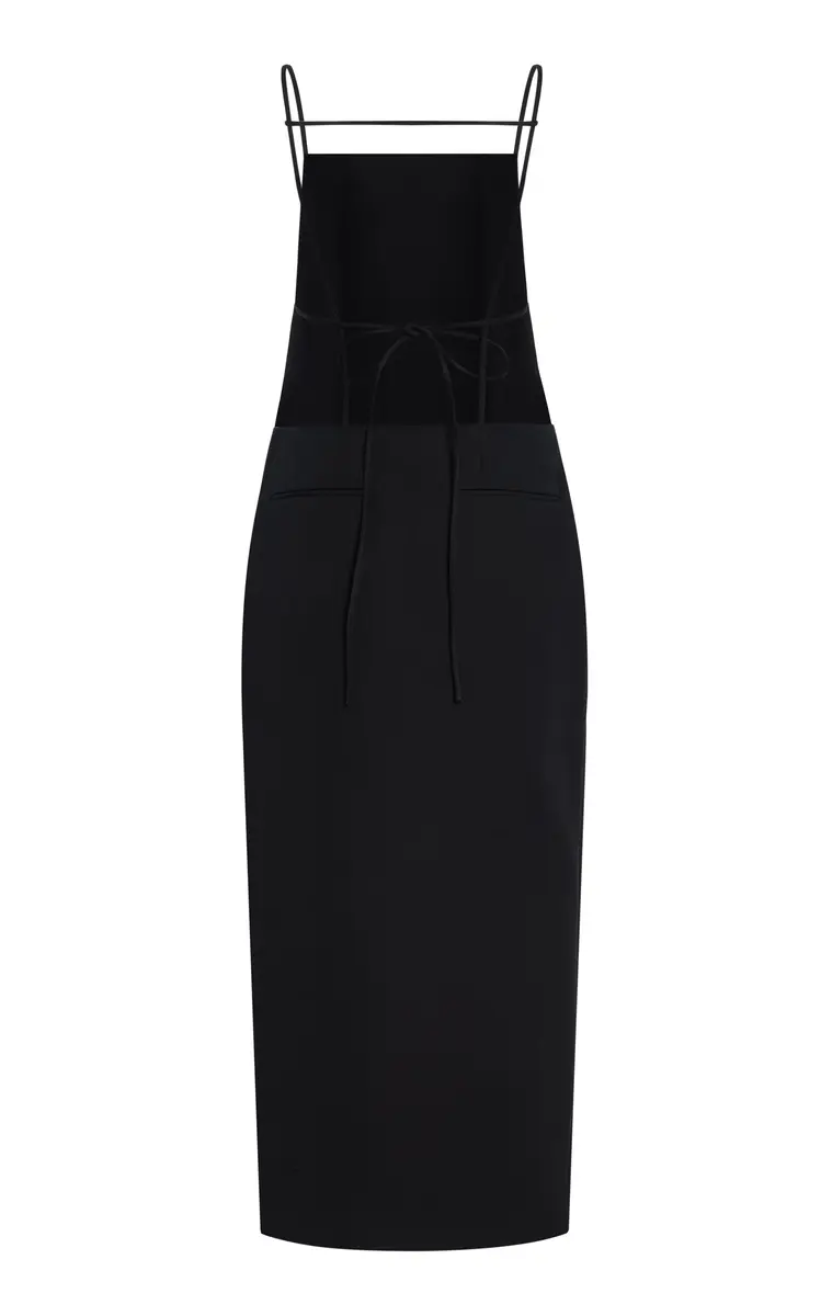 Calvin Klein Collection Artemis Apron Cotton Midi Dress | Thumbnail 2