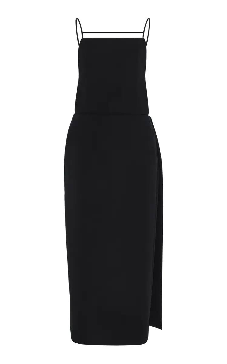 Calvin Klein Collection Artemis Apron Cotton Midi Dress | Thumbnail 6