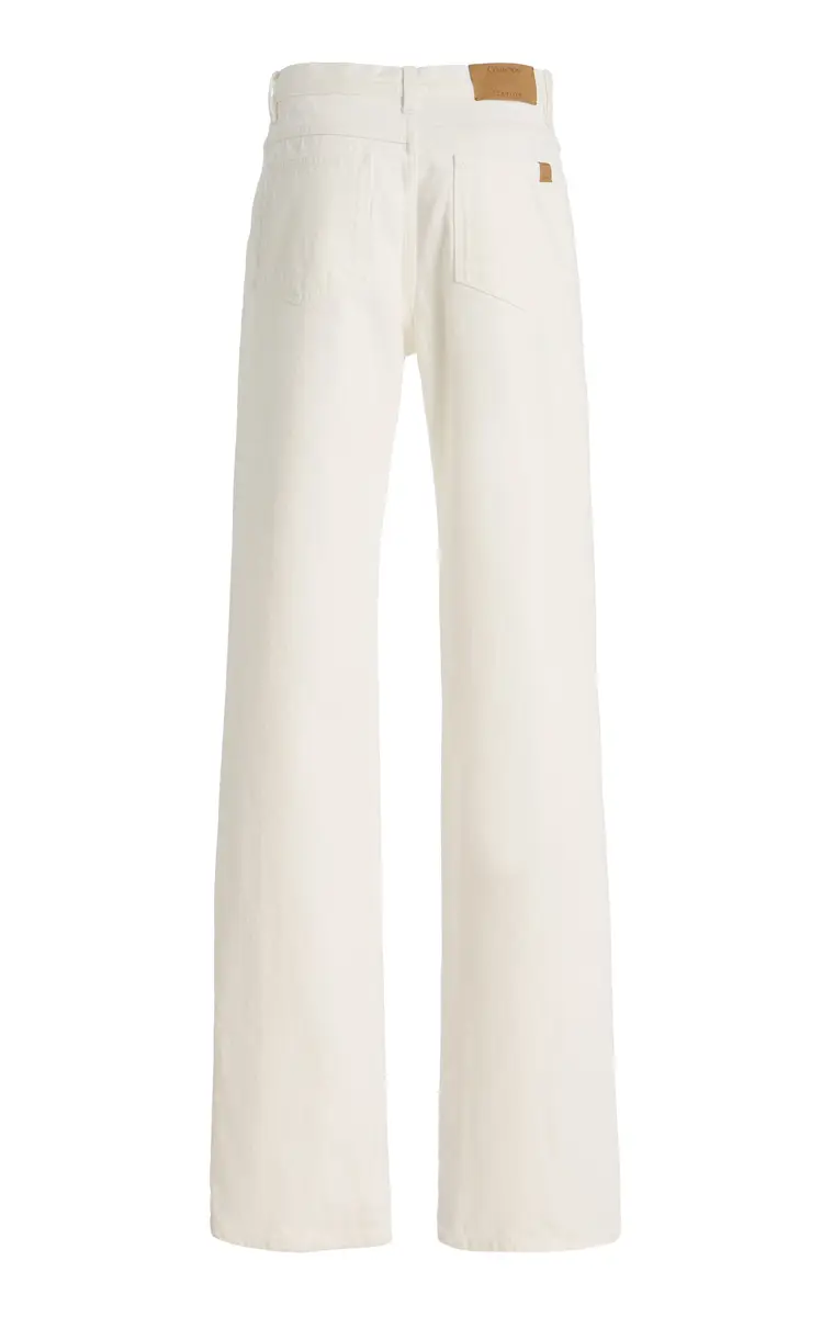 Calvin Klein Collection Relaxed Denim Straight-Leg Jeans | Thumbnail 4