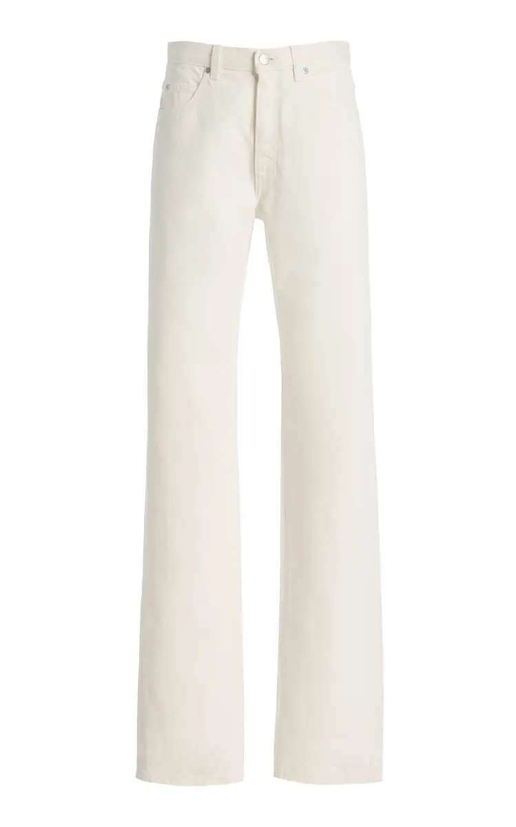 Calvin Klein Collection Relaxed Denim Straight-Leg Jeans | Thumbnail 6