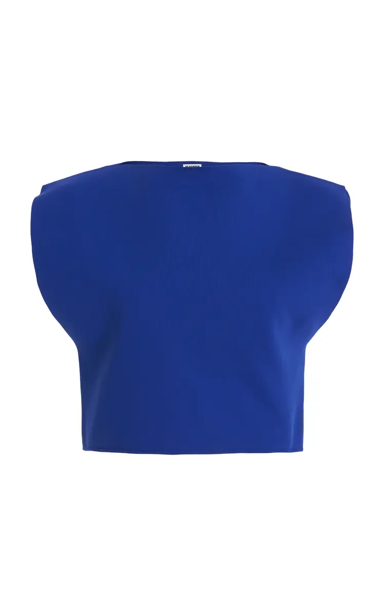 Jil Sander Knit Cropped Top | Image 1 Jil Sander Knit Cropped Top | Image 1