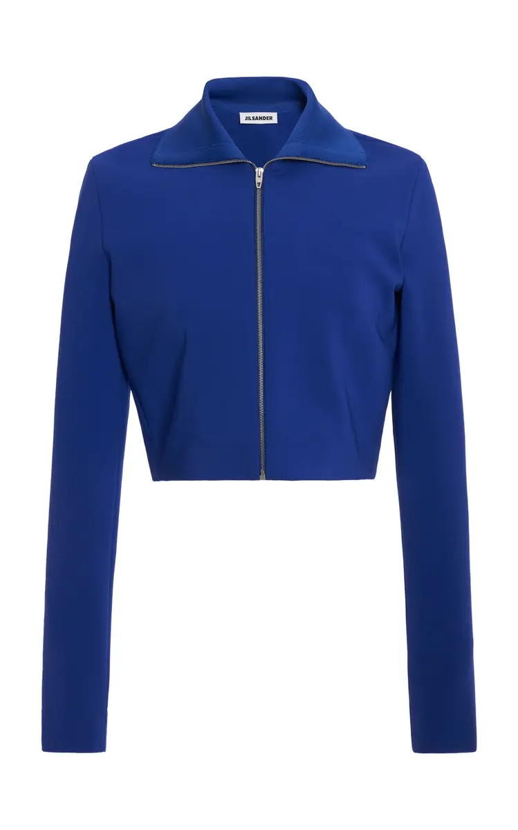 Jil Sander Cropped Zip-Up Jacket | Thumbnail 6
