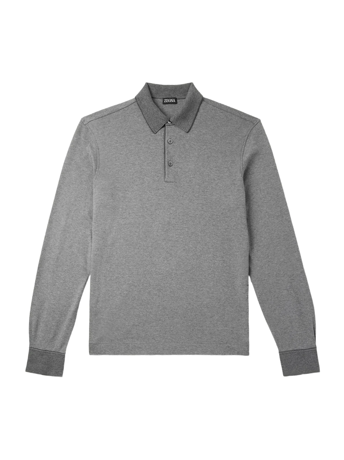 Cotton-Piqué Polo Shirt - Men