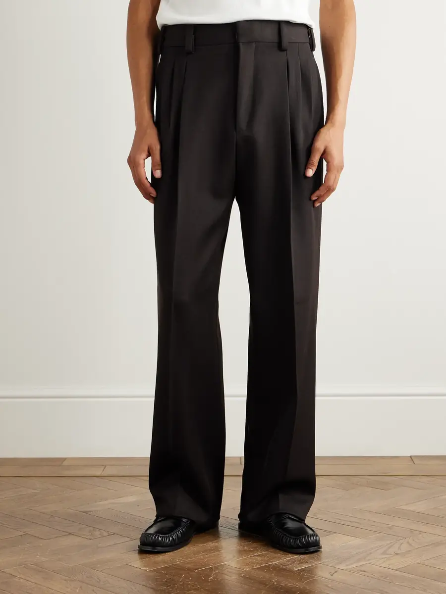 Zegna Straight-Leg Wool-Twill Trousers - Men | Thumbnail 3 Zegna Straight-Leg Wool-Twill Trousers - Men | Thumbnail 3