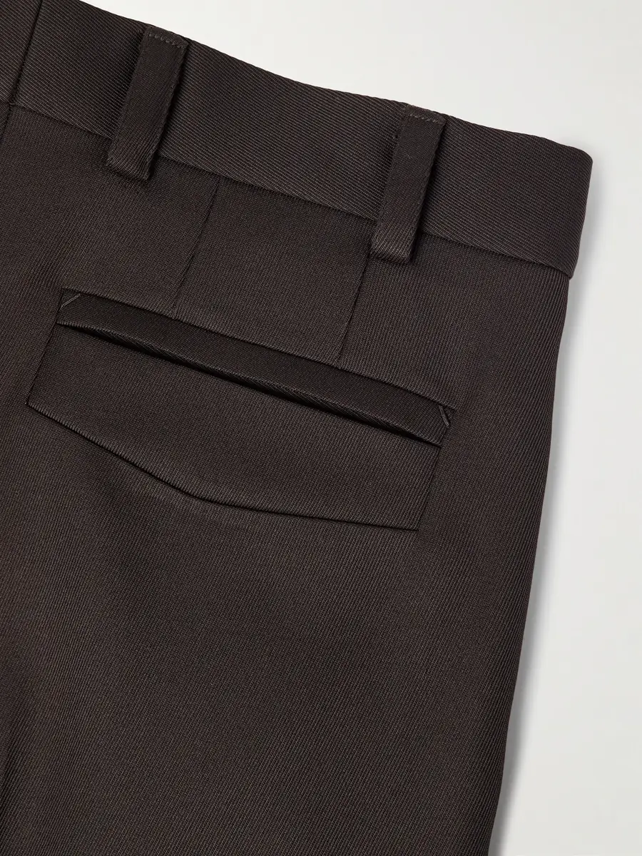 Zegna Straight-Leg Wool-Twill Trousers - Men | Thumbnail 5 Zegna Straight-Leg Wool-Twill Trousers - Men | Thumbnail 5