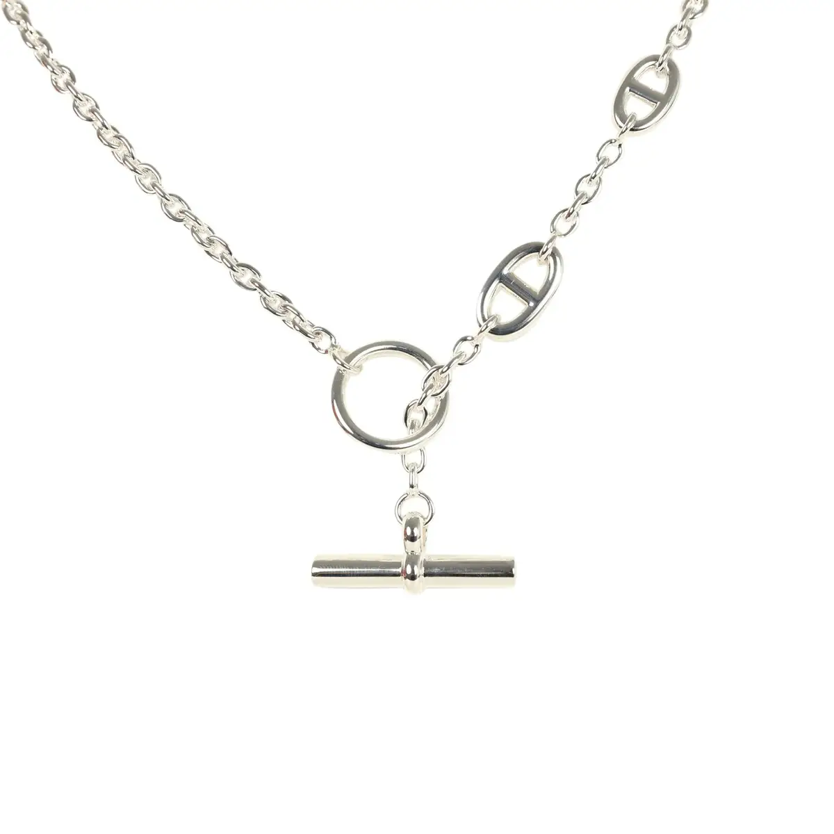 HERMÈS Hermes Farandole Rope Necklace 80cm Sterling Silver Hardware | Thumbnail 4 HERMÈS Hermes Farandole Rope Necklace 80cm Sterling Silver Hardware | Thumbnail 4