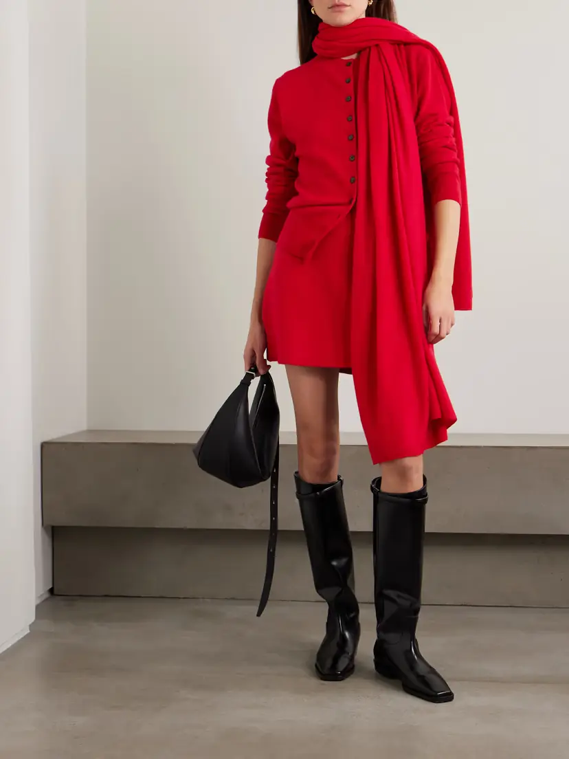 Lisa Yang Clare Cashmere Mini Skirt | Thumbnail 2