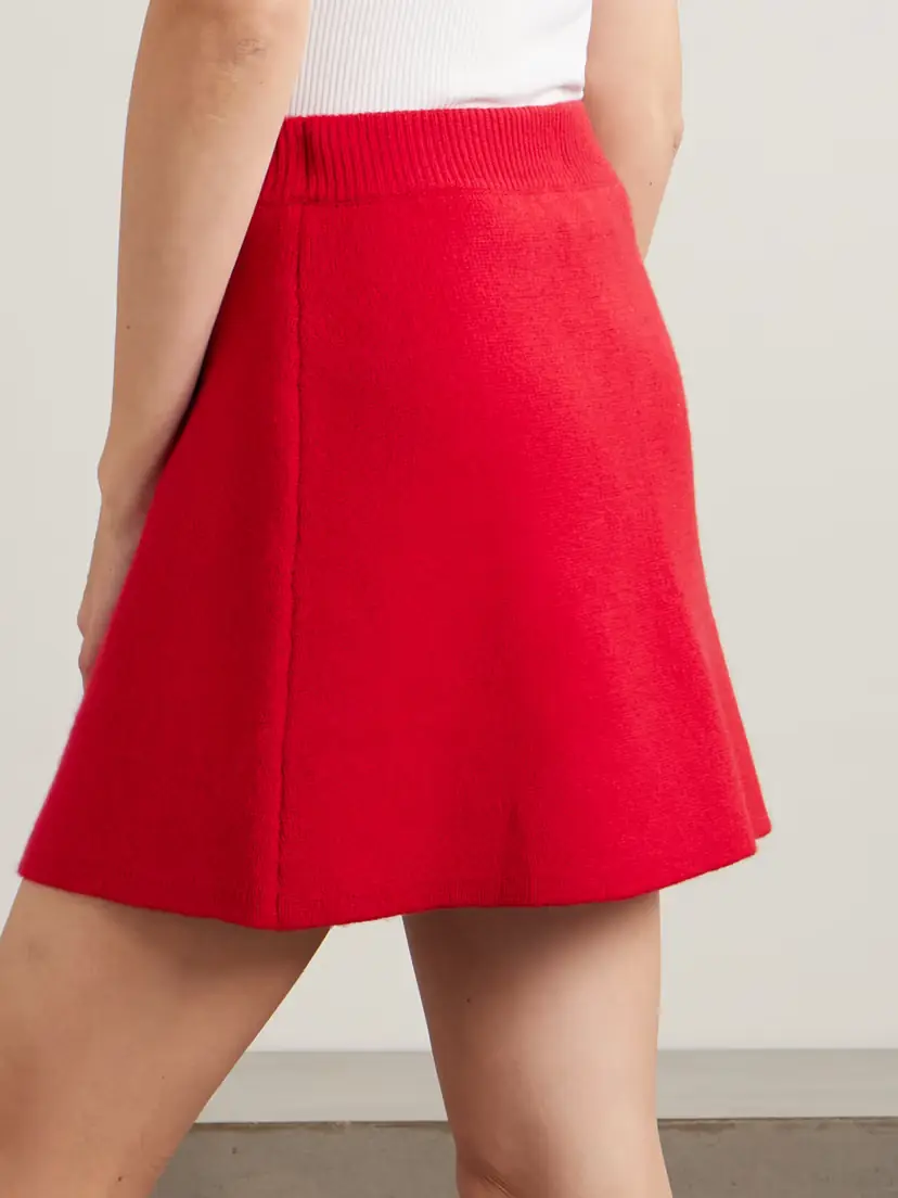 Lisa Yang Clare Cashmere Mini Skirt | Thumbnail 3