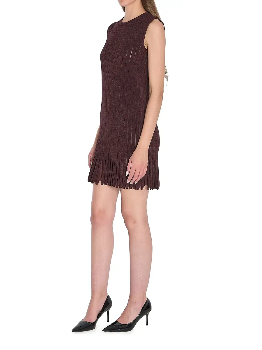 Alaïa Knit Striped Dress | Thumbnail 3 Alaïa Knit Striped Dress | Thumbnail 3