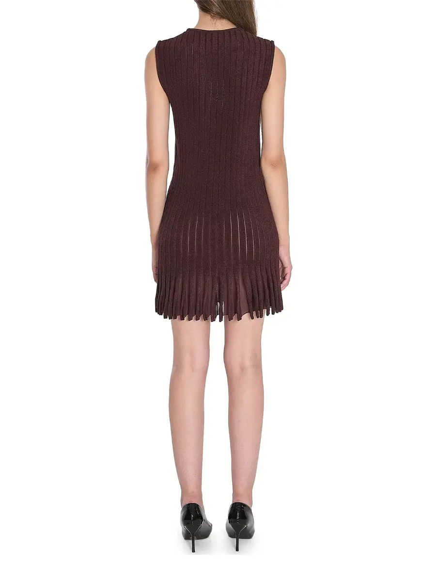 Alaïa Knit Striped Dress | Thumbnail 5 Alaïa Knit Striped Dress | Thumbnail 5