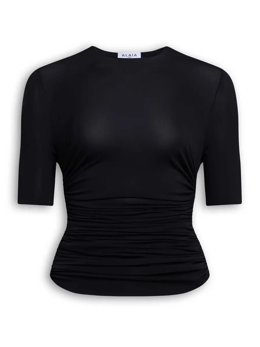 Alaïa Soft Jersey T-Shirt | Image 1 Alaïa Soft Jersey T-Shirt | Image 1