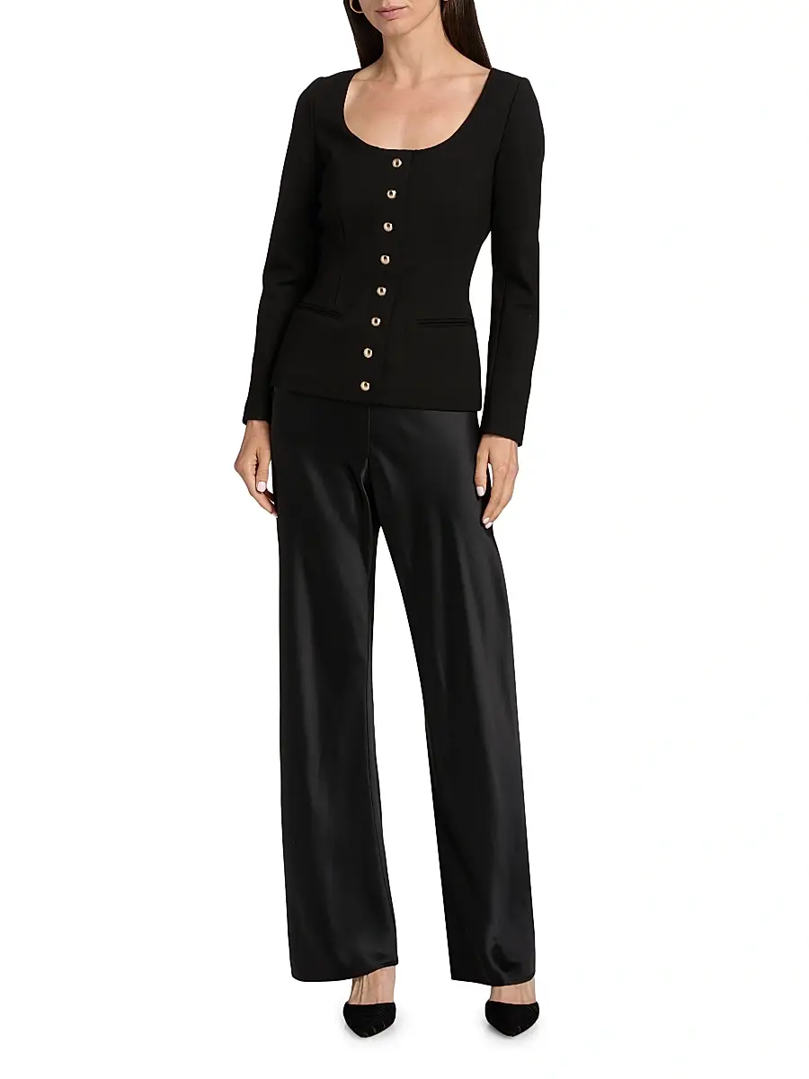 Cami NYC Women's Yekaterina Scoopneck Blazer Top | Thumbnail 2 Cami NYC Women's Yekaterina Scoopneck Blazer Top | Thumbnail 2