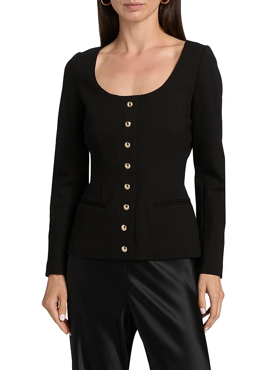 Cami NYC Women's Yekaterina Scoopneck Blazer Top | Thumbnail 3 Cami NYC Women's Yekaterina Scoopneck Blazer Top | Thumbnail 3