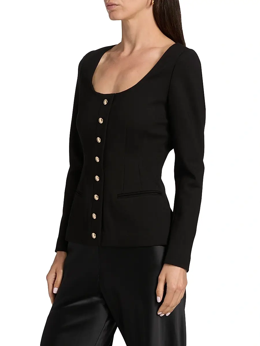 Cami NYC Women's Yekaterina Scoopneck Blazer Top | Thumbnail 4 Cami NYC Women's Yekaterina Scoopneck Blazer Top | Thumbnail 4